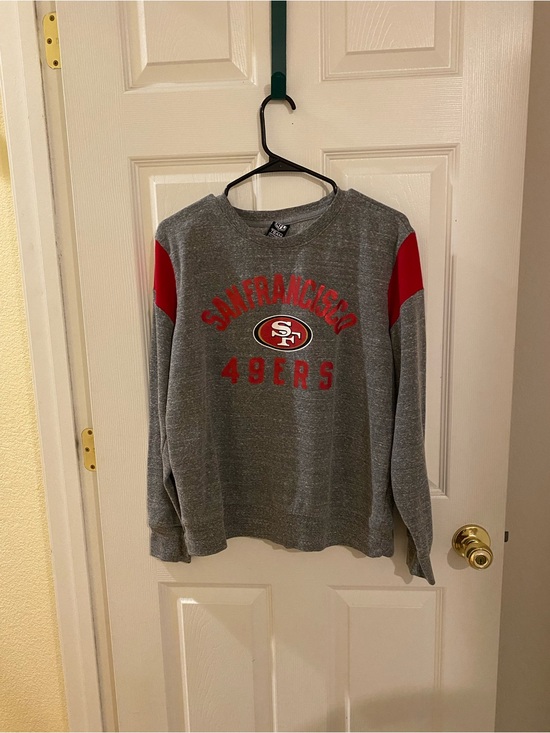 NFL Other - NFL San Francisco 49ers Gray and Red Crewneck Sweatshirt